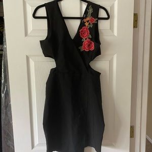 Black Form Fitting Dress